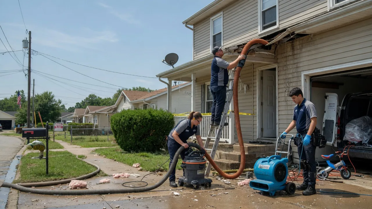 Water Damage Restoration in Allenton, MI near me